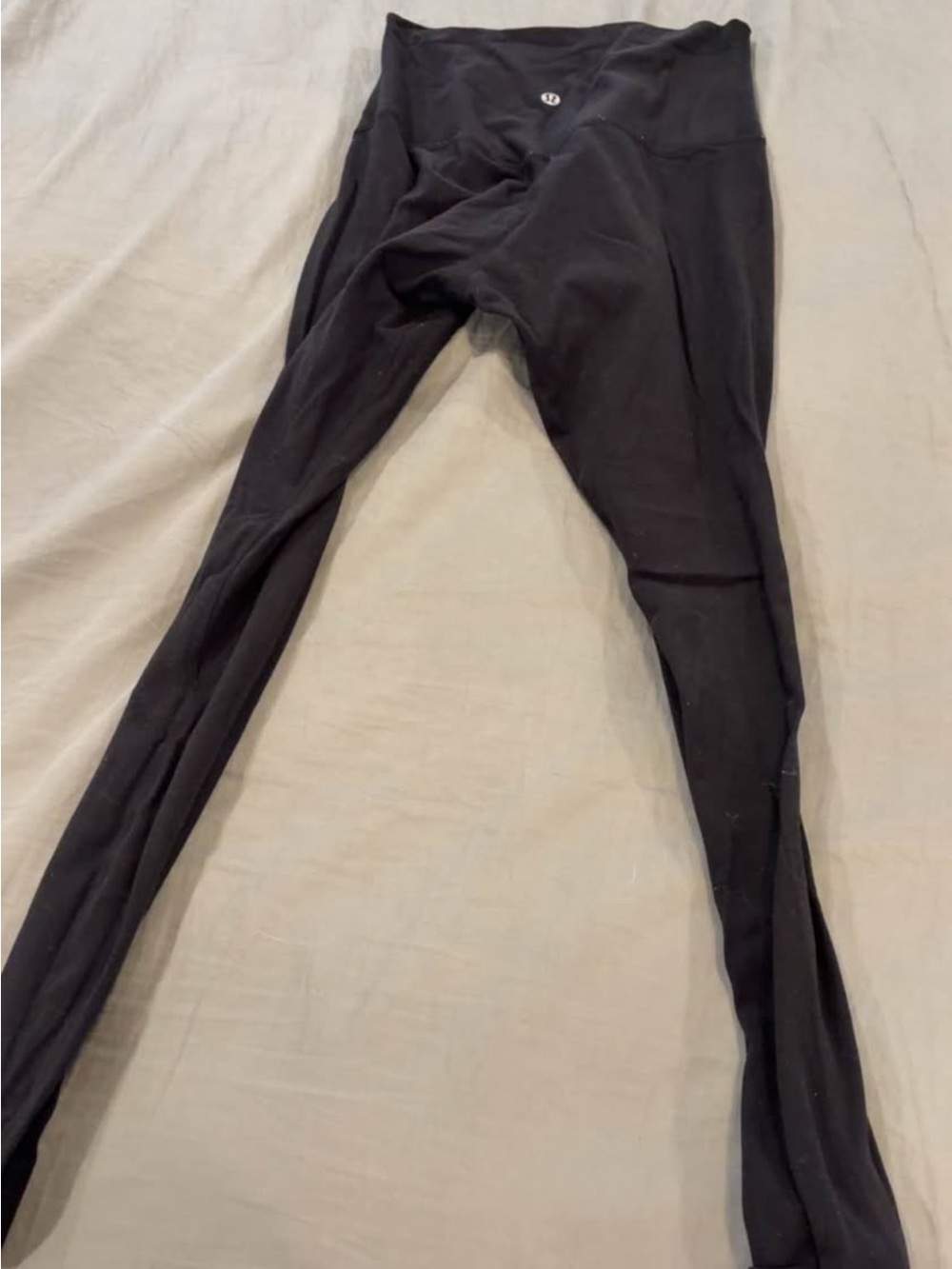 Lululemon Black High-Rise Leggings Align No Line